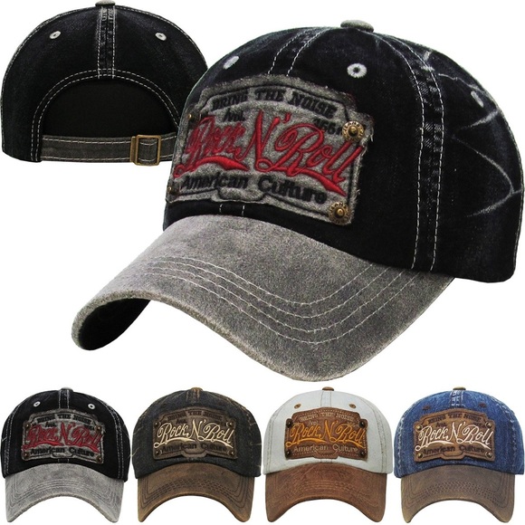 Rock N' Roll Ball Cap - Picture 2 of 3